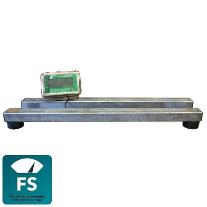 Obrazek Zestaw belek ważących MS + bluetooth, 150 cm
